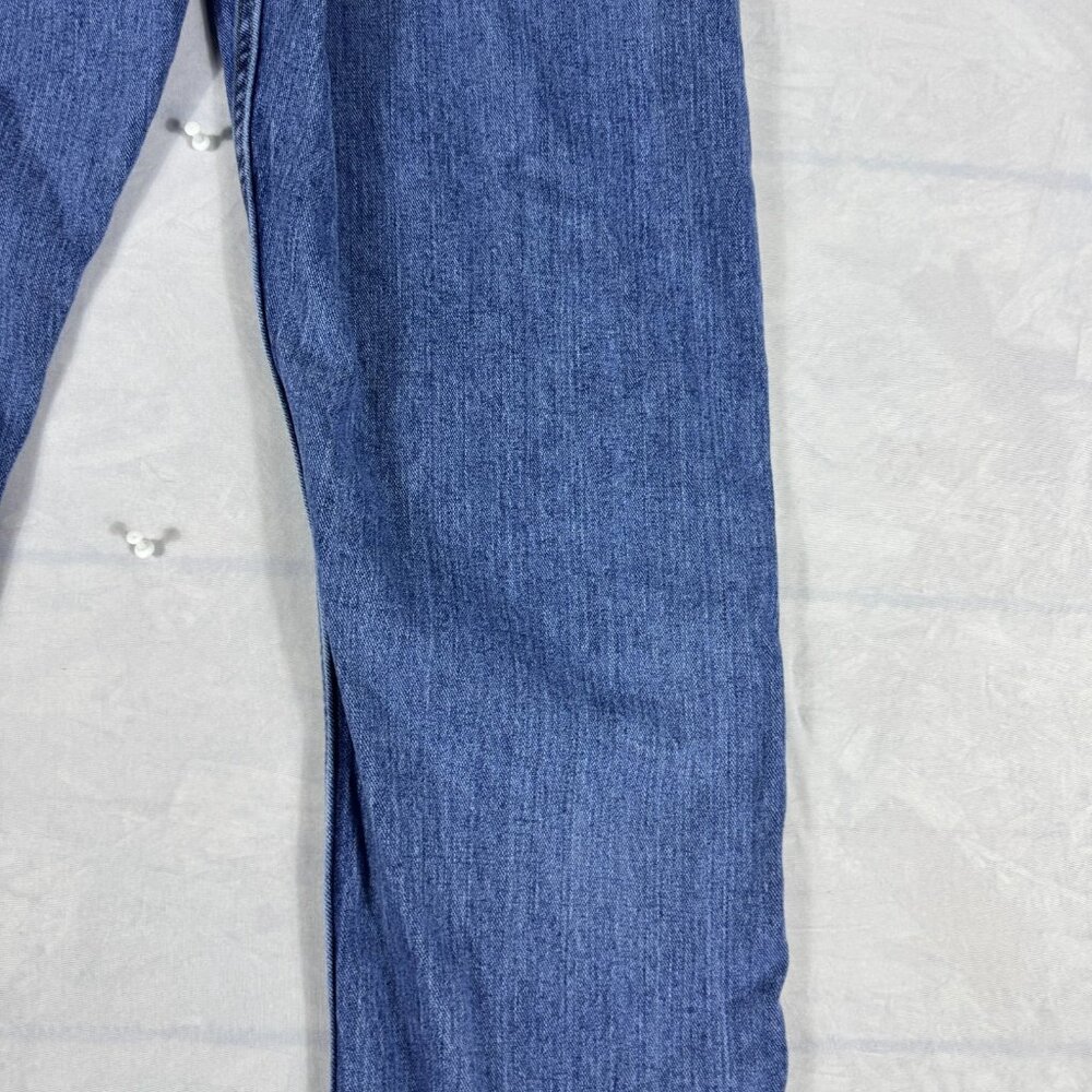Lee Premium Select Straight Jeans Mens Blue Denim Regular Fit Classic Size 34x30 - Picture 8 of 16